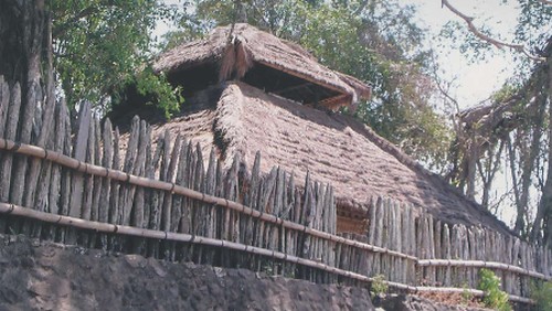 Masjid Kuno Rambitan di Desa Rambitan, Kecamatan Pujut, Lombok Tengah, Nusa Tenggara Barat (NTB).