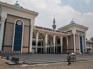 40 Ribu Jemaah Diperkirakan Salat Id di Masjid Al Akbar Surabaya