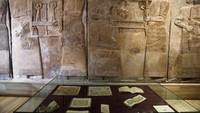 Museum Nasional Irak tengah menggelar pameran Al-Quran kuno.