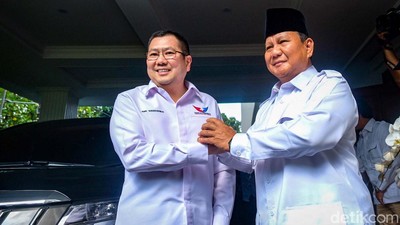 Momen Hary Tanoe-Elite Perindo Sowan ke Prabowo