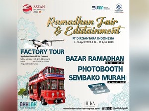 Ngabuburit Naik Bus Bandros Sambil Lihat Produksi Pesawat di PTDI Yuk!
