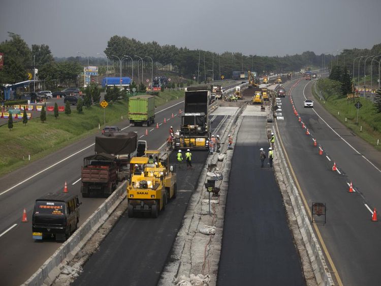 Penampakan Terkini Penambahan Lajur Tol Cipali