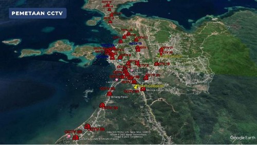 BPOLBF, panitia lokal KTT ASEAN, menyebut 38 CCTV siap dipasang untuk mengawasi perhelatan di Labuan Bajo pada 9-11 Mei 2023.