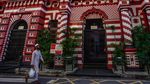 Potret Jami Ul-Alfar, Masjid Cantik di Sri Lanka yang Mirip Permen