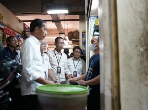 Hasil Blusukan Jokowi ke 2 Pasar di Jakarta Jelang Lebaran