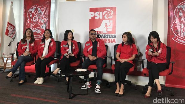 PSI menyatakan bergabung ke koalisi besar KIB-KKIR. (Firda Cynthia Anggrainy/detikcom).