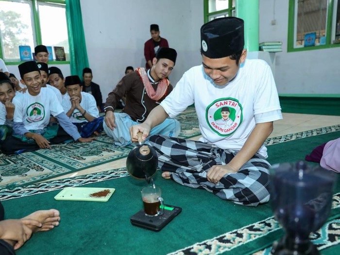 Santri pendukung Ganjar Pranowo