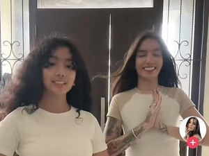 Gaya Sheila Marcia Joget TikTok Bareng Anak Disorot, Cantik Bak Kakak-Adik