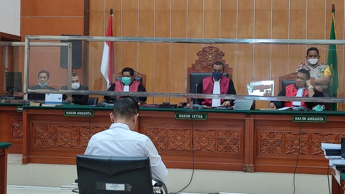 Sidang AKBP Dody Prawiranegara (Wilda-detikcom)