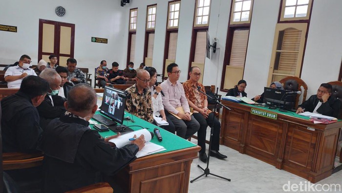 Sidang lanjutan Apin BK di PN Medan (Farid Siregar/detikSumut)