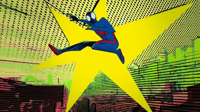 Spider-Man: Across the Spider-Verse Adegan dalam trailer terbaru Spider-Man: Across the Spider-Verse.