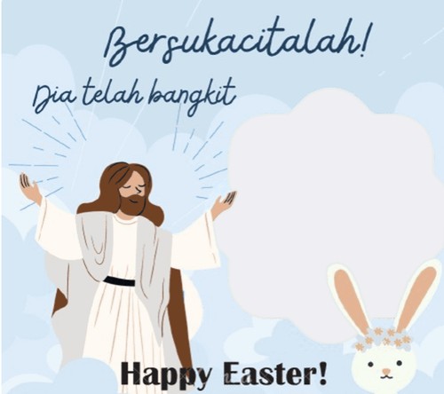 Twibbon Paskah 2023