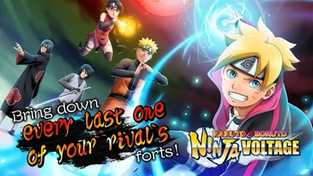 Keseruan game Android anime terbaik selanjutnya hadir di Naruto x Boruto Ninja Voltage. Di sini pemain akan berperan sebagai Naruto, dan diharuskan menyelesaikan misi yang diminta. Foto: (Google Play Store).