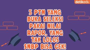 Infografis: 5 PTN yang Buka Seleksi Pakai Nilai Rapor