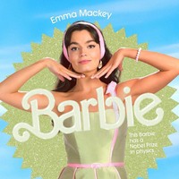 Emma Mackey Sebagai Barbie FisikawanCukup banyak karakter Barbie yang dikisahkan menjalani profesi menginspirasi, seperti peraih Nobel Fisika. Salah satunya adalah Barbie Fisikawan yang diperankan Emma Mackey.Foto: Instagram @barbiethemovie