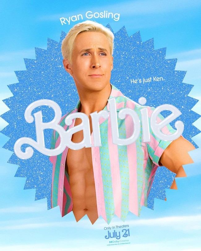 Ryan Gosling Sebagai KenBarbie kurang lengkap tanpa kehadiran Ken. Ryan Gosling didapuk untuk memerankan boneka pria tersebut. Ken dikisahkan menemani Barbie berpetualang di dunia nyata.Foto: Instagram @barbiethemovie