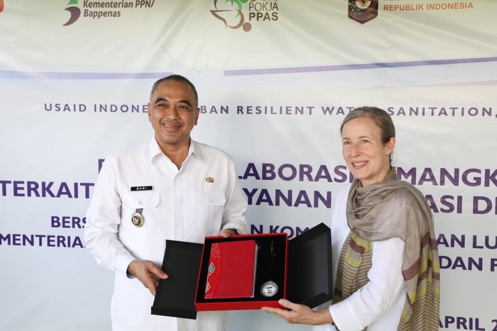Delegasi AS Kunjungi Desa Percontohan Sanitasi