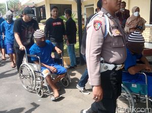 Duo Begal Sadis Indramayu Berakhir di Kursi Roda