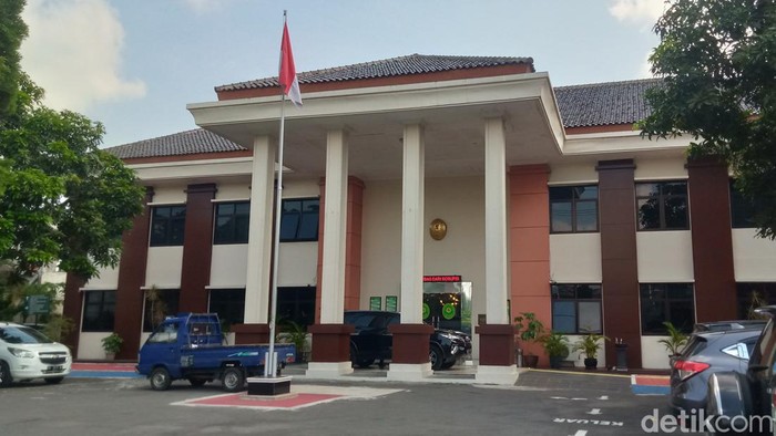 Kantor Pengadilan Negeri Klaten. Foto diambil Kamis (6/4/2023).