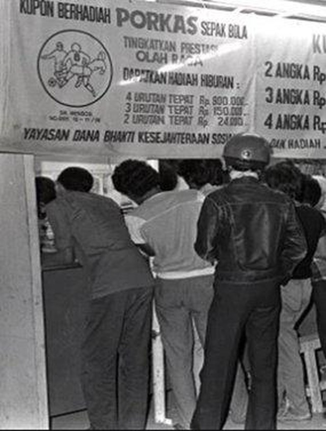 Tergila-gila Judi Legal SDSB