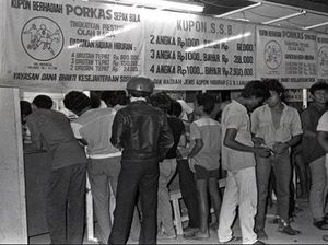 Candu Gila Lotre Legal: Porkas hingga SDSB