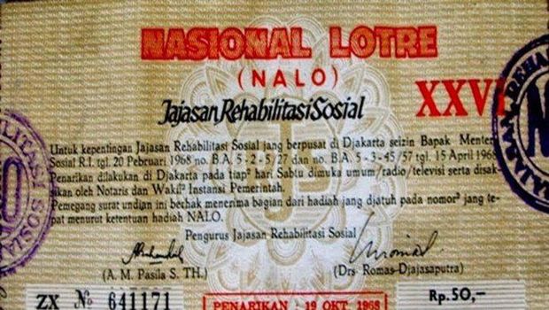 Kupon undian Porkas (Pekan Olah Raga dan Ketangkasan)