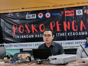 989 Pekerja Tahun Lalu Tak Dapat THR, LBH Surabaya Buka Lagi Posko Pengaduan