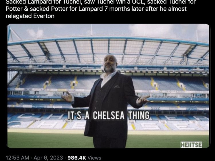 Meme Muter-muter ala Chelsea: Tunjuk Lampard Lagi