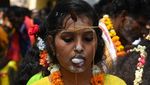 Mengerikan! Begini Prosesi Festival Keagamaan Panguni Uthiram di Mumbai