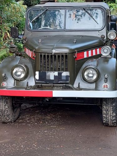 Mobil GAZ-69 di rumah Kombes Darmanto. (Dok pribadi Kombes Darmanto)