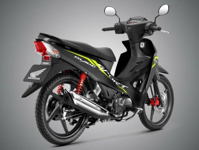 Motor bebek Honda Blade 110.