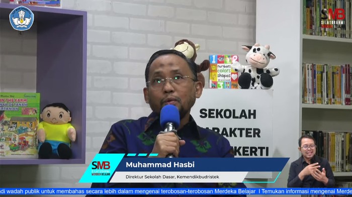 Muhammad Hasbi, Direktur Sekolah Dasar Kemdikbudristek.