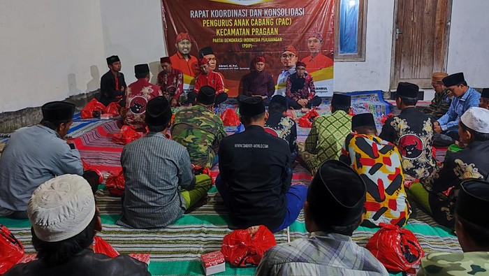 PDIP Sumenep kembali menghangatkan mesin partai dengan membakar samangat juang para kader