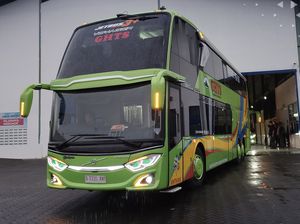 Bakal Dipakai Buat Rute Mana 5 Bus Tingkat Baru PO Gunung Harta?