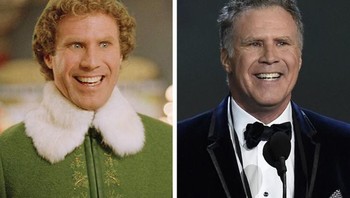 Will Ferrell, berperean sebagai Buddy di film Elf (2003). Foto: Brightside