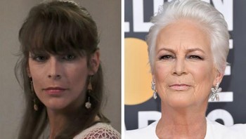 Jamie Lee Curtis, berperan sebagai Shelly di film My Girl (1991). Foto: Brightside