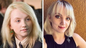 Evanna Lynch, sebagai Luna Lovegood di film the Harry Potter films (2007). Foto: Brightside