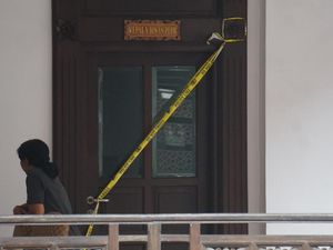 Kantor Dinas PUPR Disegel, Dipasang Garis Polisi