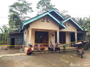 TKP Rumah Wanita Cepogo Boyolali Tewas Bersimbah Darah Digaris Polisi