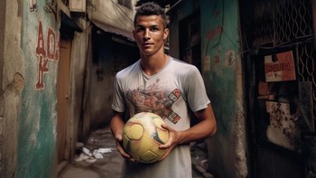 Cristiano Ronaldo Foto: Arteficialismo