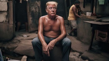 Donald Trump Foto: Arteficialismo