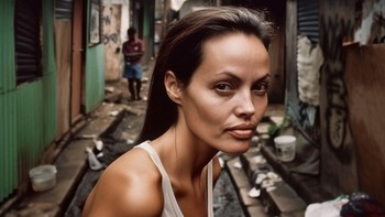 Angelina Jolie Foto: Arteficialismo