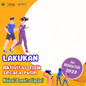 Twibbon Hari Aktivitas Fisik Sedunia 2023