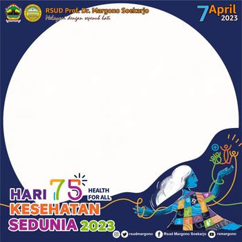 Twibbon Hari Kesehatan Sedunia 2023