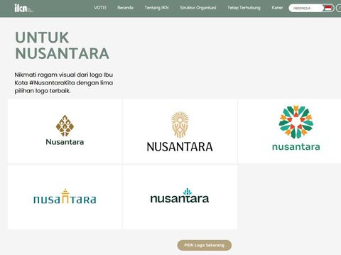 Website Pilih Logo IKN