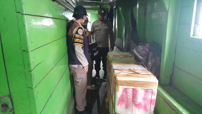 4 boks daging sapi diamankan petugas KPPP di Banggai, Sulawesi Tengah