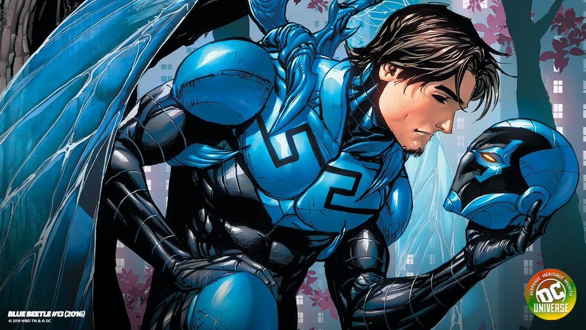 Blue Beetle di komik DC.
