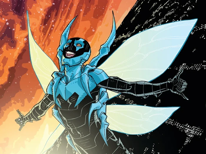 Blue Beetle di komik DC.