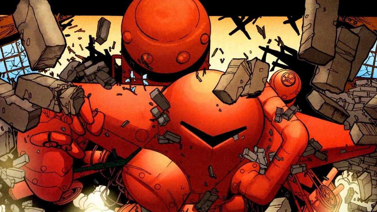 Carapax the Indestructible Man salah satu villain di komik Blue Beetle.