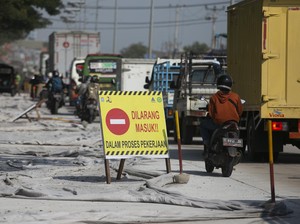 PUPR Ungkap Dana buat Perbaiki Jalan Rusak di Daerah Belum Cair
